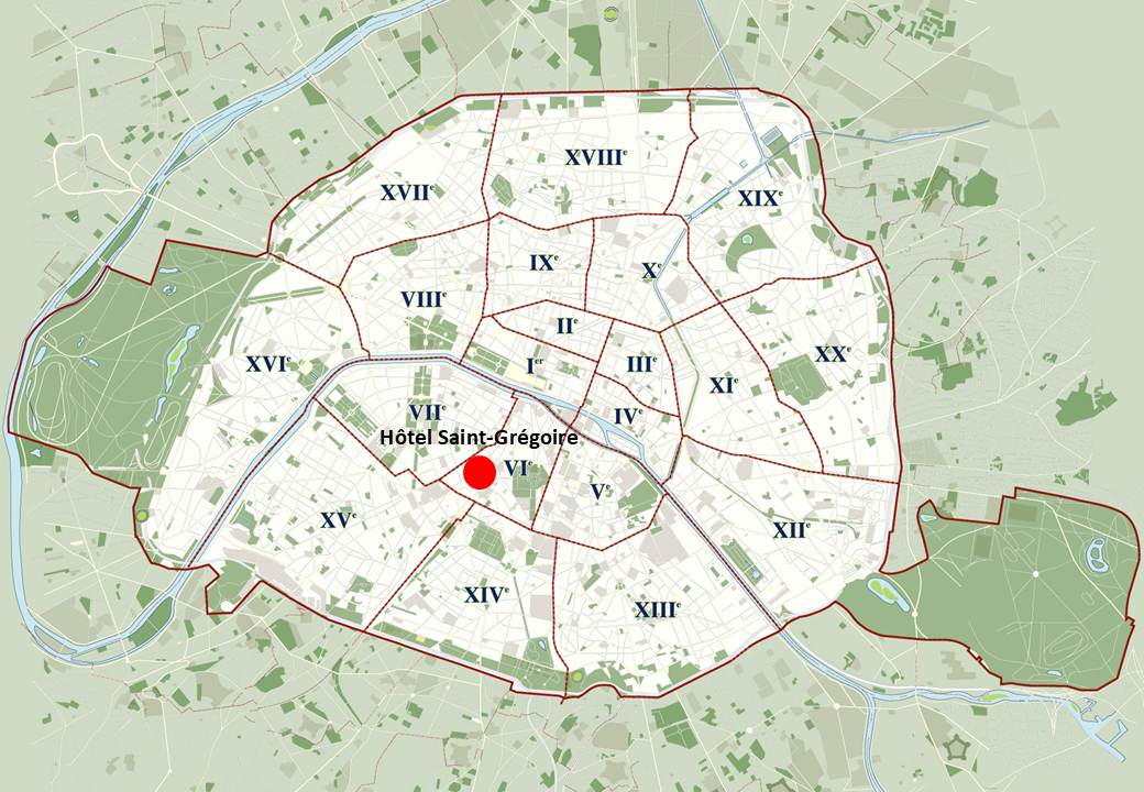 Hôtel St-Grégoire – Paris 6 - 7